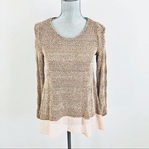 LUSH Slub Knit Sweater NWOT